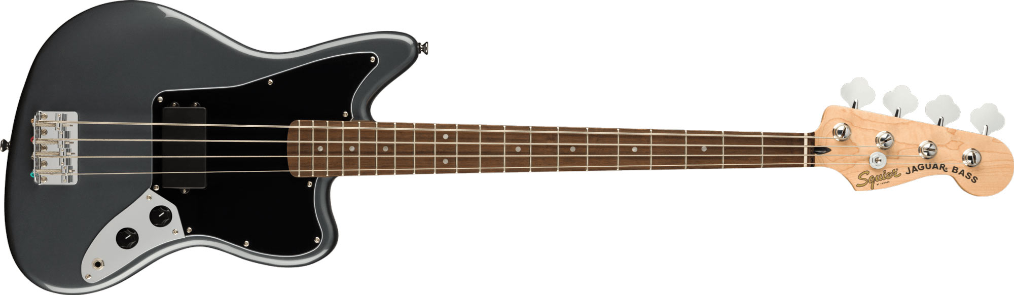 Squier Affinity Jaguar Bass H LRL Charcoal Frost Metallic