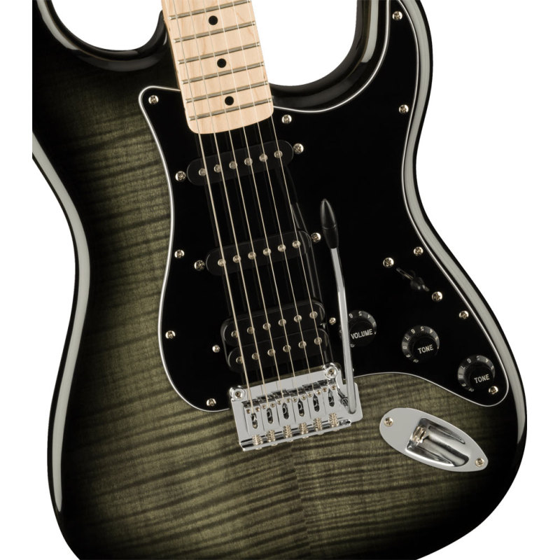Squier Affinity Stratocaster FMT HSS MN Black Burst