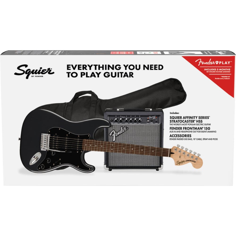 Squier Affinity Series Stratocaster HSS Pack LRL CFM