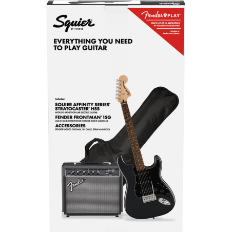 Squier Affinity Series Stratocaster HSS Pack LRL CFM