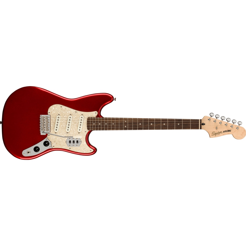 Squier Paranormal Cyclone LRL Candy Apple Red