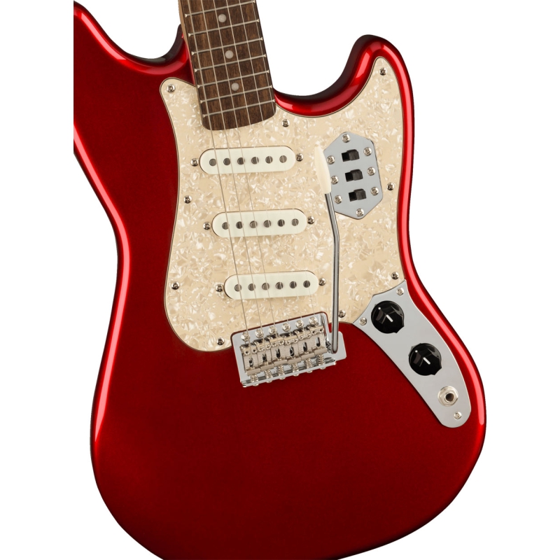 Squier Paranormal Cyclone LRL Candy Apple Red