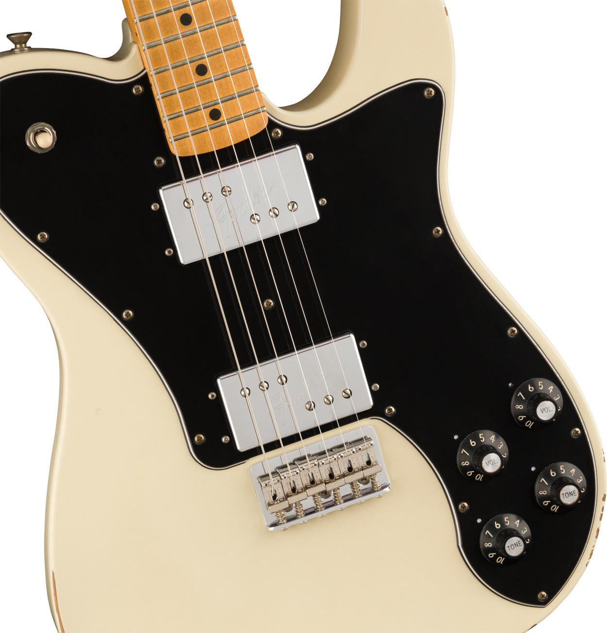 Fender Vintera Road Worn 70s Telecaster Deluxe Olympic White