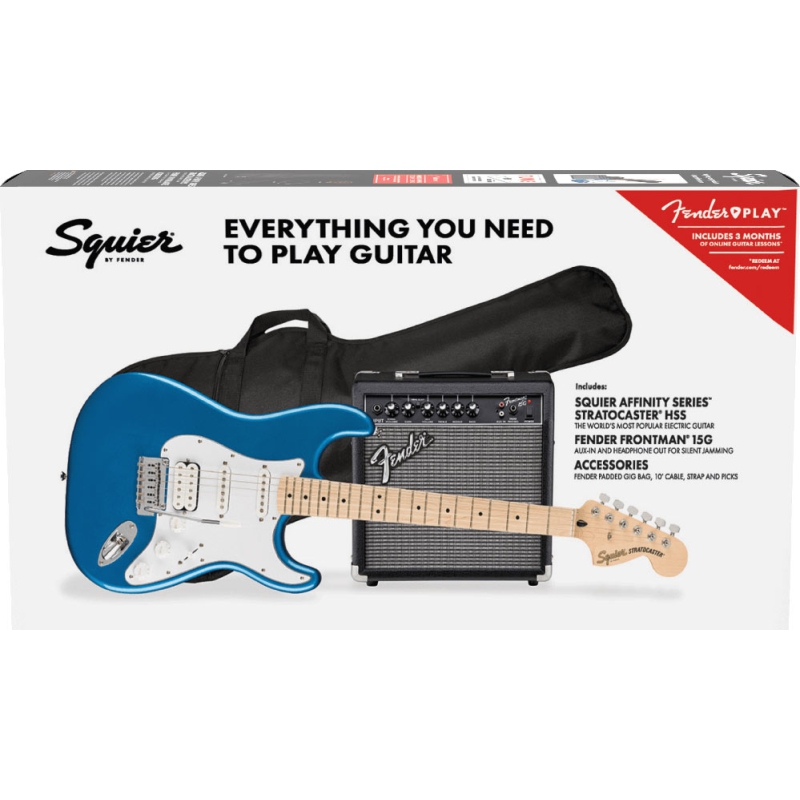 Squier Affinity Series Stratocaster HSS Pack MN LPB