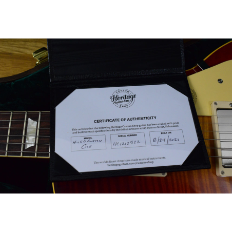 Heritage Guitar Custom Shop Core H-150 Dark Cherry SB