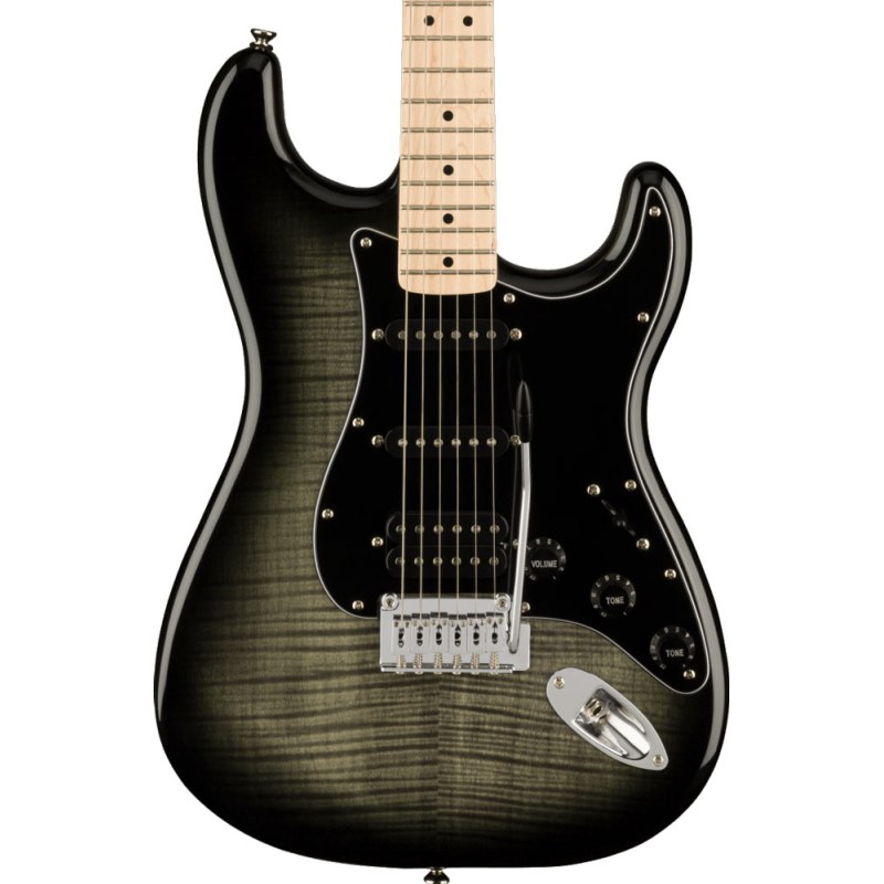 Squier Affinity Stratocaster FMT HSS MN Black Burst