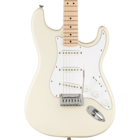 Squier Affinity Stratocaster MN White Pickguard Olympic White