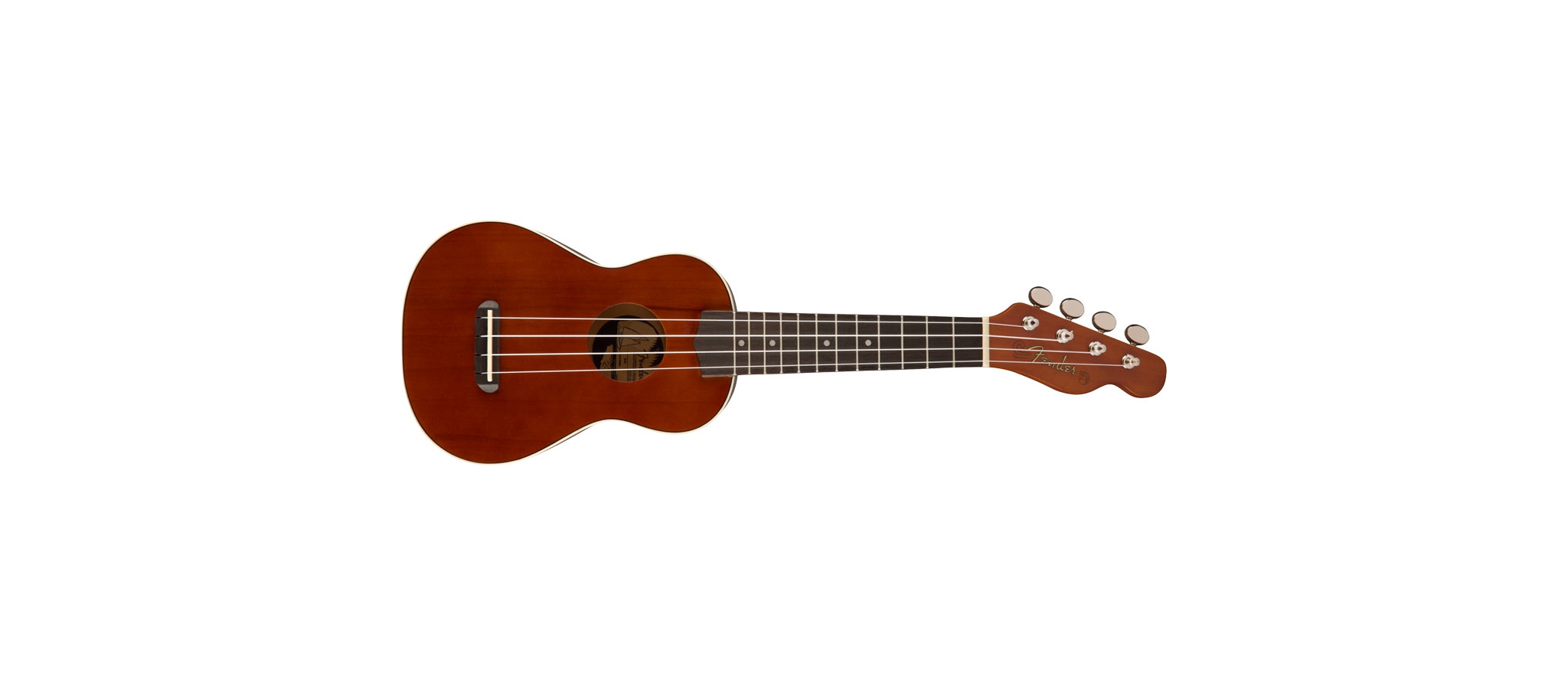Fender Venice soprano Ukulele Natural Dijkman Muziek