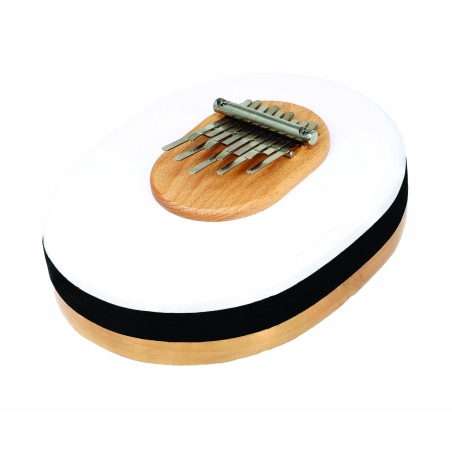 GO KLMBWSK Kalimba White calfskin Percussie