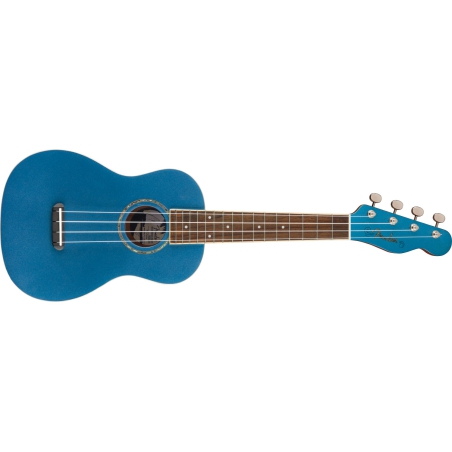 Fender Zuma Classic Concert ukulele Lake Placid Blue