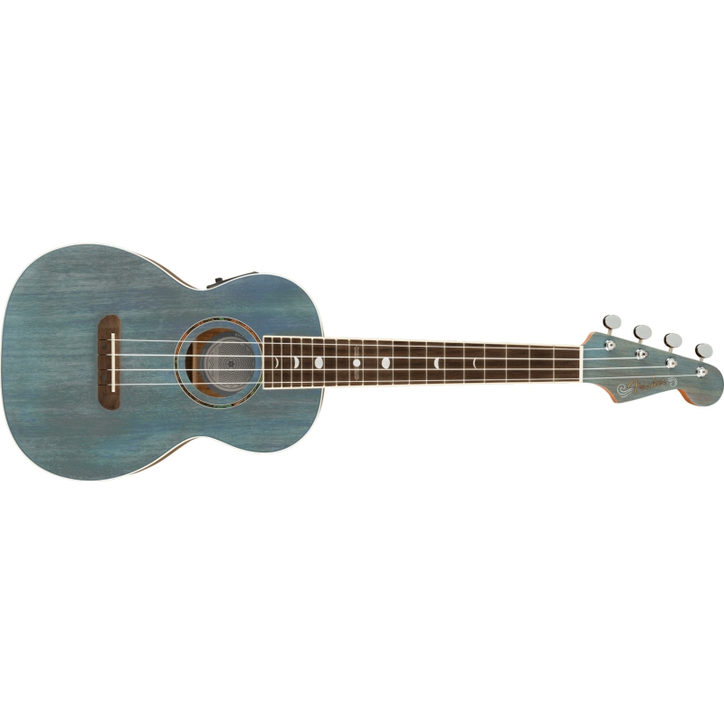 Fender Dhani Harrison Tenor ukulele Turquoise