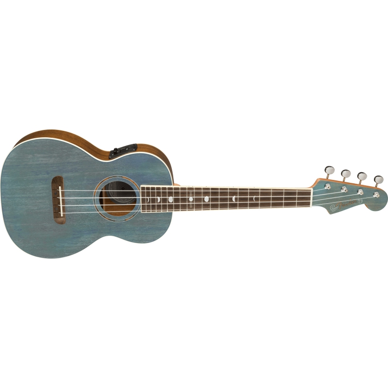 Fender Dhani Harrison Tenor ukulele Turquoise
