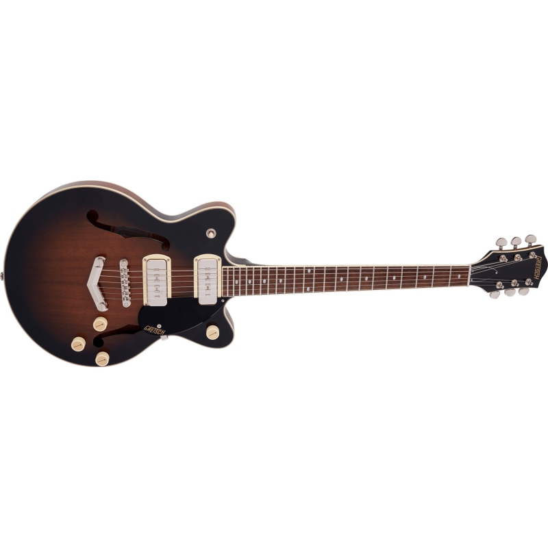 Gretsch G2655-P90 Streamliner CB JR DC Brownstone