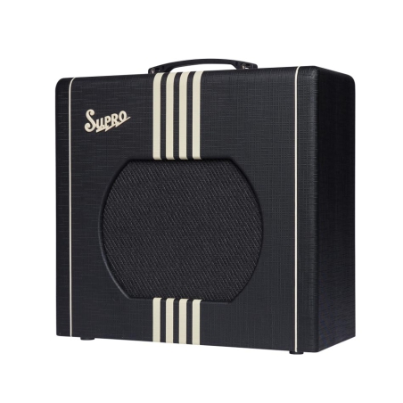 Supro Delta King 12 BC Black & Cream