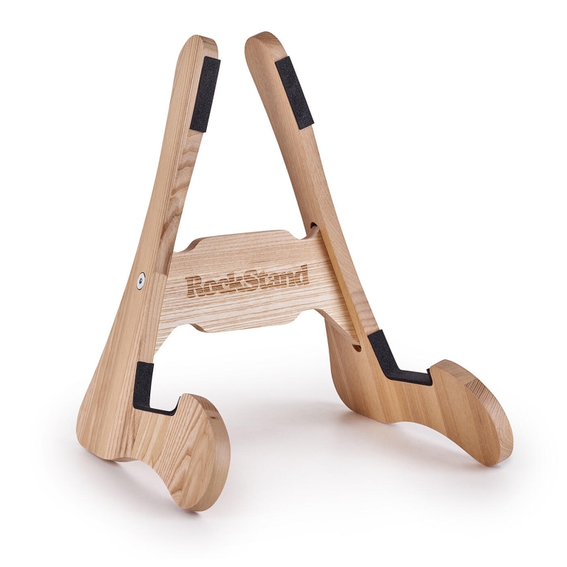 Rockstand Wood A-Frame Stand electric Natural