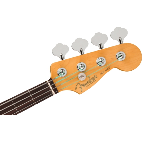 Fender American Professional II Jazz Bass RW Fretless DN Gitaar + koffer