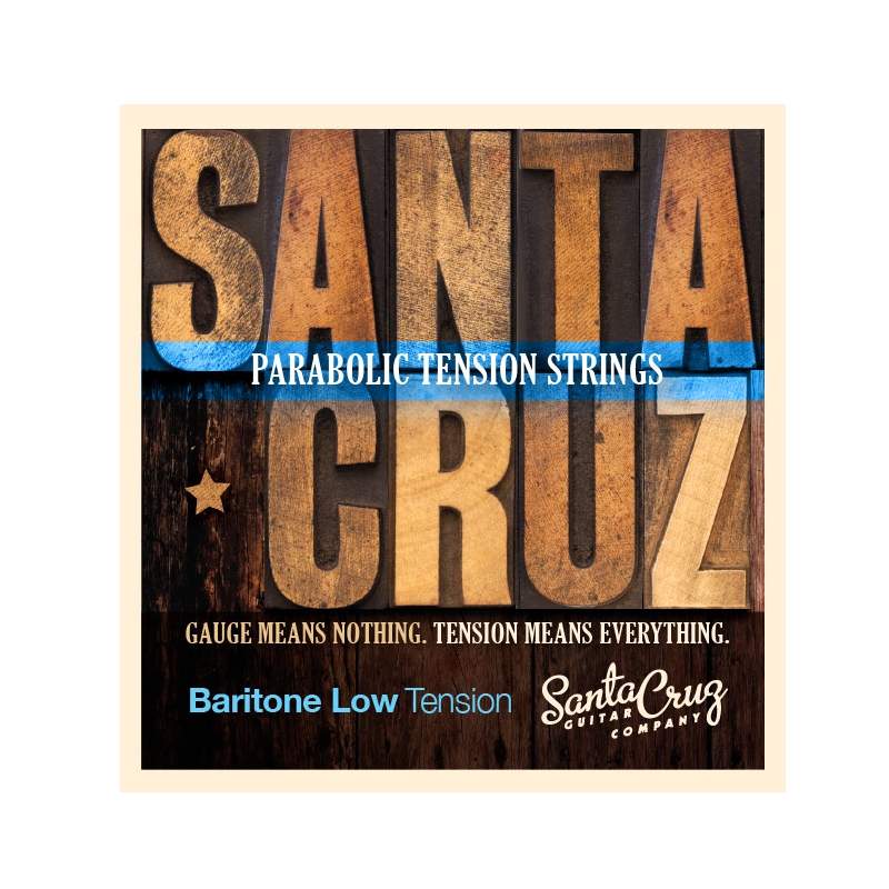 Santa Cruz Parabolic Tension Baritone Strings Low tension