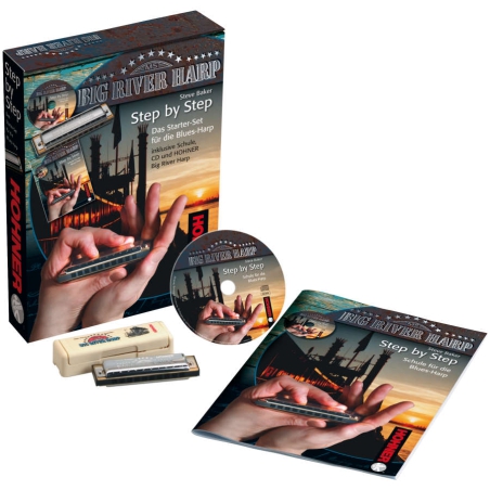 Hohner Step by Step De starterset voor de Blues Harp Mondharmonica