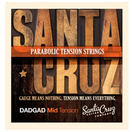 Santa Cruz Parabolic Tension DADGAD Mid Tension