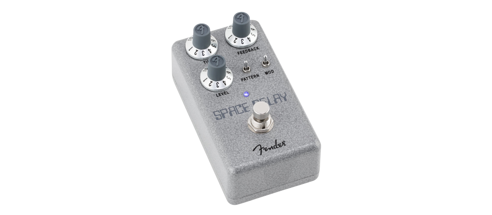 Fender Hammertone Space Delay aluminium box Dijkmanmuziek