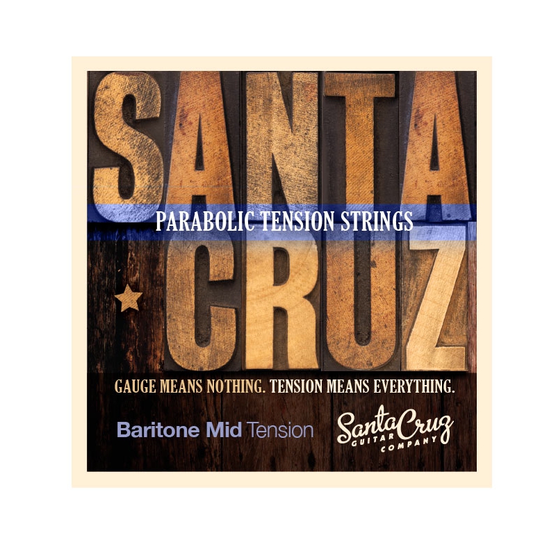 Santa Cruz Parabolic Tension Baritone Strings Mid tension