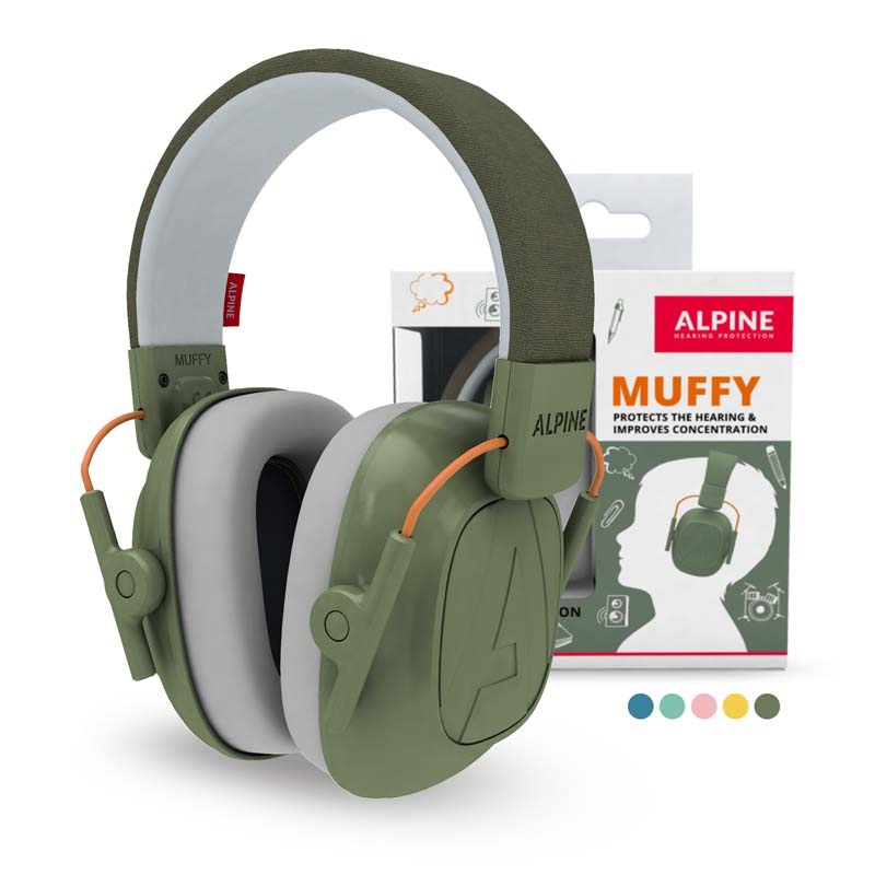 Alpine ALP-MUFF/GN Muffy Kidz l hoorbeschermers