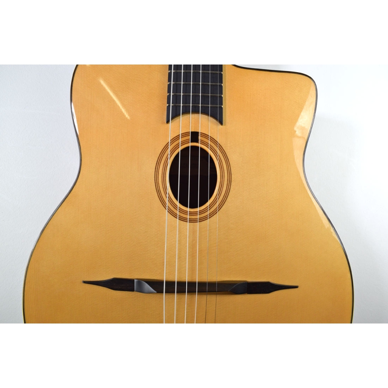 Altamira M01 Gypsy guitar oval soundhole