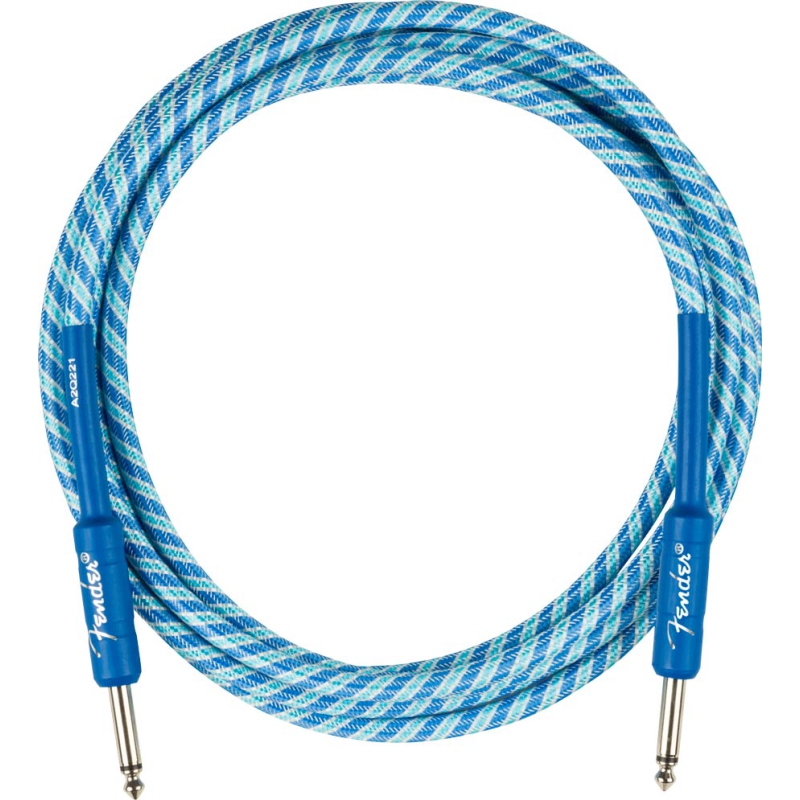 Fender Icicle Holiday Cable 10ft Blue