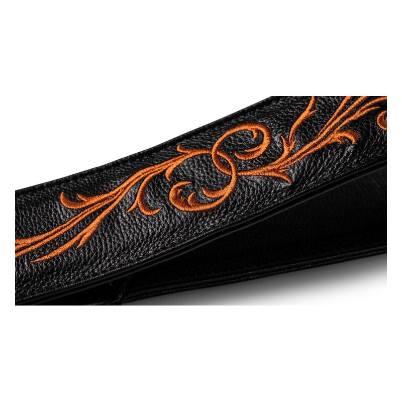 Taylor Nouveau Embroidered Leather Guitar Strap 4119-25