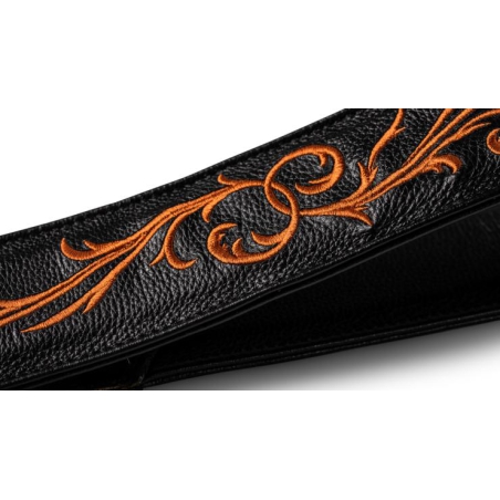 Taylor Nouveau Embroidered Leather Guitar Strap 4119-25