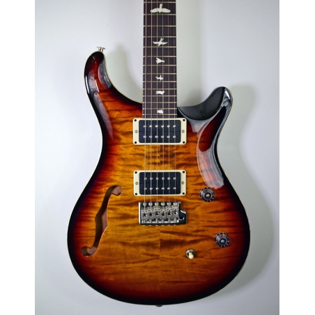 PRS CE24 semi-hollow Black Amber