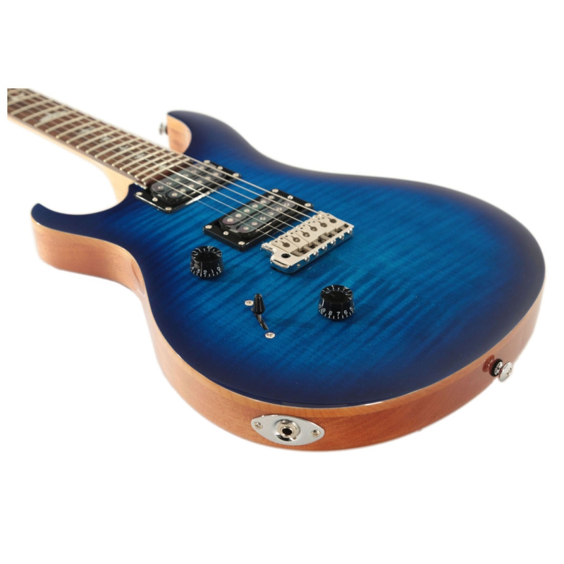 PRS SE Custom 24 LH Faded Blue Burst