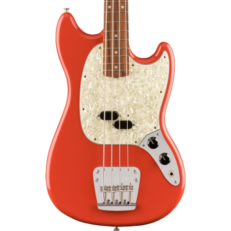 Fender Vintera 60s Mustang Bass PF Fiesta Red