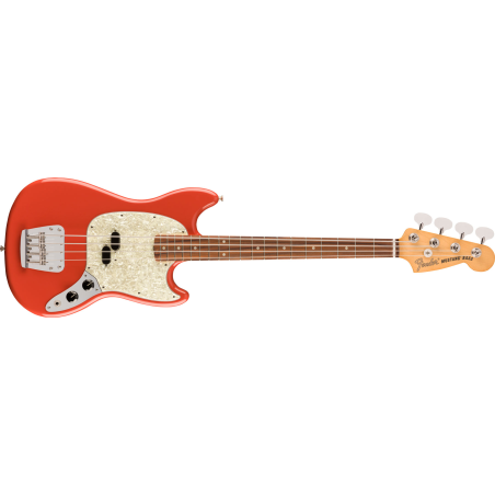 Fender Vintera 60s Mustang Bass PF Fiesta Red