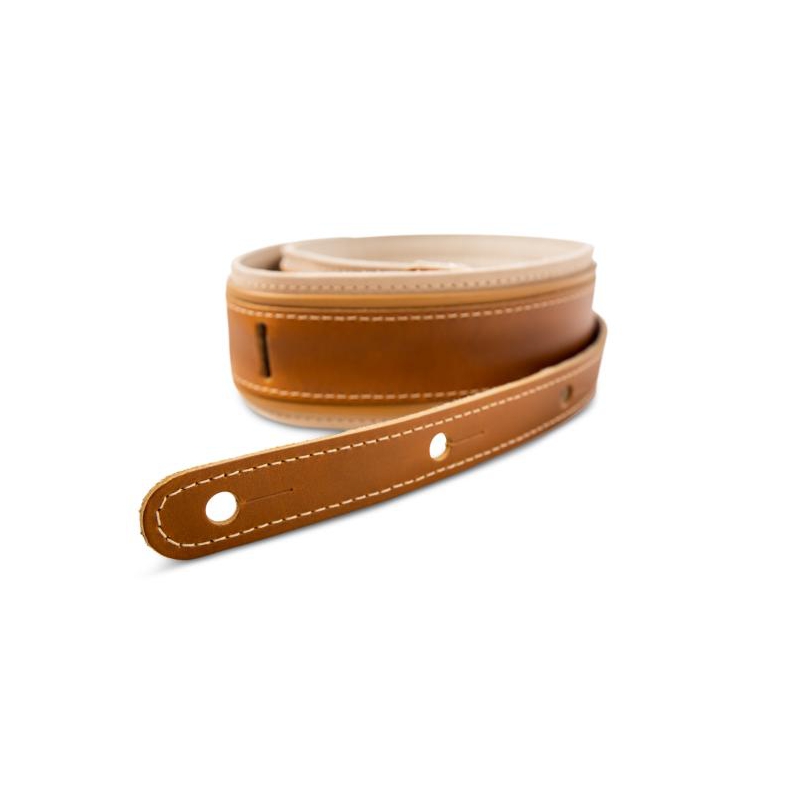 Taylor Reflections Leather Guitar Strap Palomino