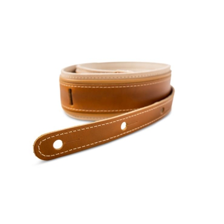 Taylor Reflections Leather Guitar Strap Palomino