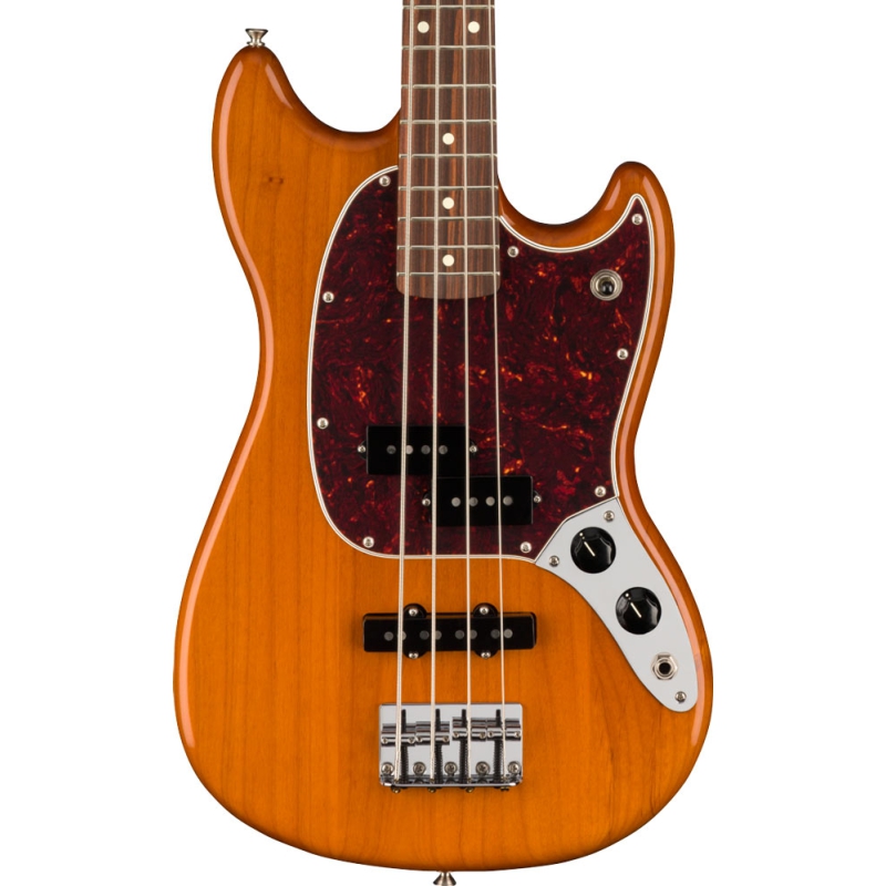 Fender Player Mustang Bass PJ PF Aged Natural