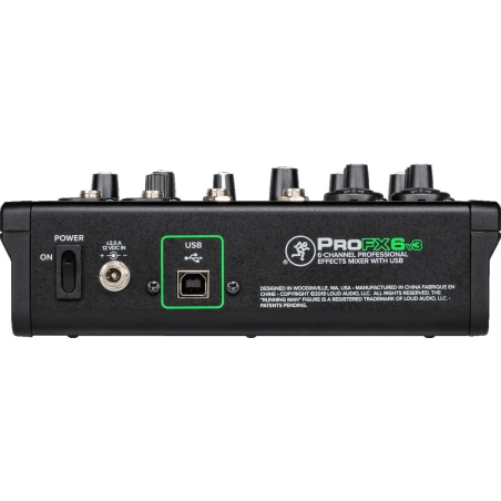 Mackie ProFX6v3 6-Channel USB Mixer