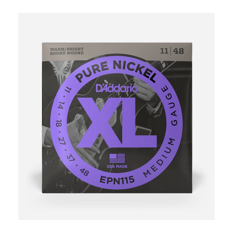 D'addario EPN115 11-48 Pure Nickel