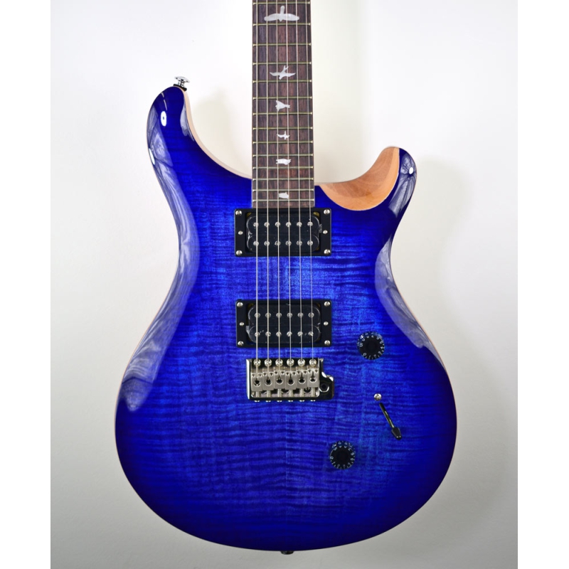 PRS SE Custom 24 Faded Blue Burst