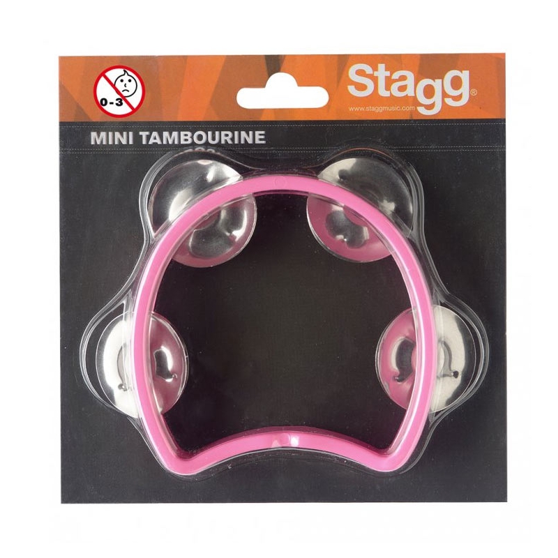 Stagg Mini Tamboerijn roze