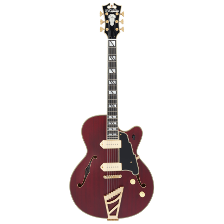 DAngelico Deluxe 59 Satin Trans Wine