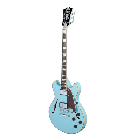 DAngelico Premier Mini DC Sky Blue