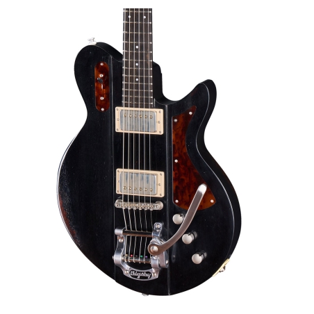 Eastman Juliet/v Bigsby Antique Black Varnish