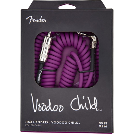 Fender Hendrix Voodoo Child kabel purple