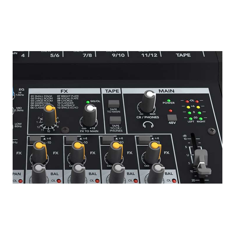 Mackie Mix12FX compacte mixer