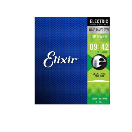 Elixir 19002 Electric NPS Optiweb Super Light 9-42 snarenset