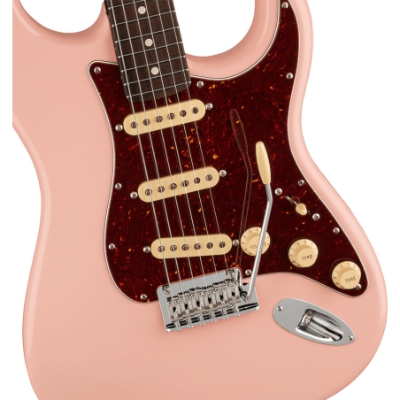 Fender Limited Edition American Pro II Strat RW Shell Pink