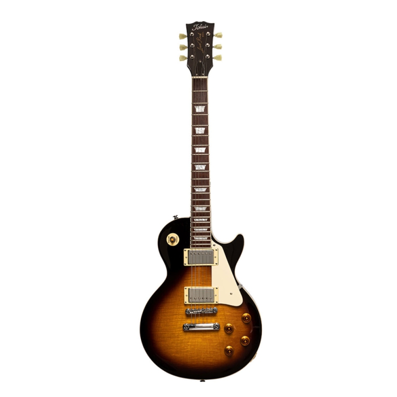 Tokai LS62 BS Flame Brown Sunburst