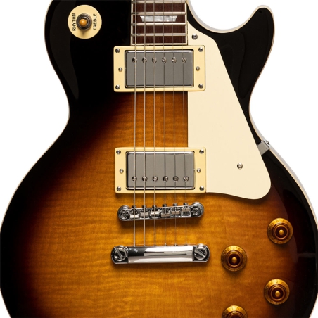 Tokai LS62 BS Flame Brown Sunburst